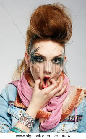 Plaziví Glam Punk Girl
