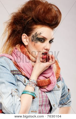 Plaziví Glam Punk Girl