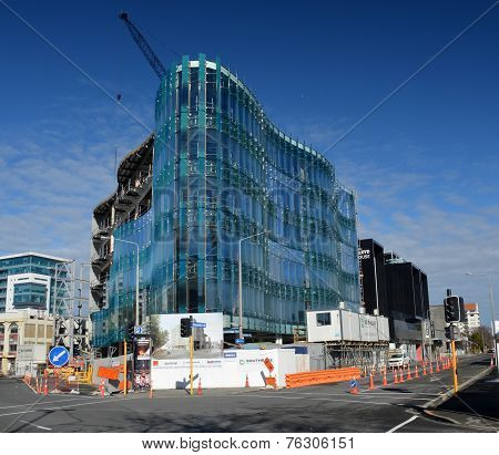 151 Cambridge Terrace Office Building Nears Completion