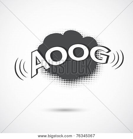 Comic bubbles vector isolated illustration