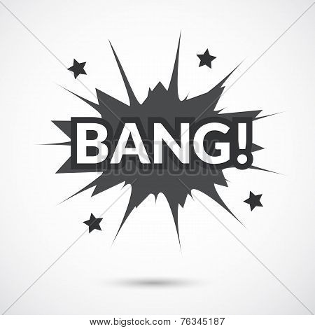 Comic bubbles vector isolated illustration