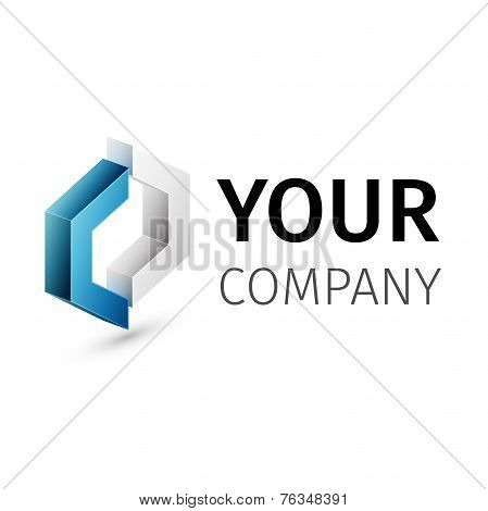 Abstract Hexagon Logo