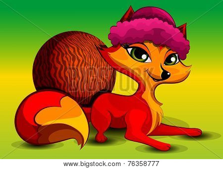 Foxy Fox, Illustration
