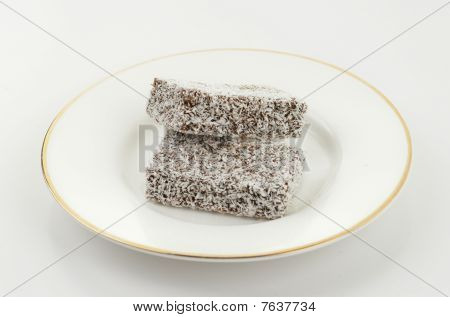 Lamington kek parmak