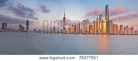 Shanghai Pudong Skyline