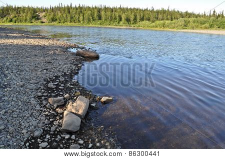Taiga River Paga, Virgin Komi Forests.