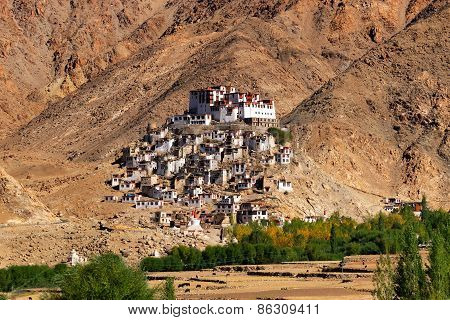 Chimray Monastery, Ladakh, Jammu And Kashmir, India