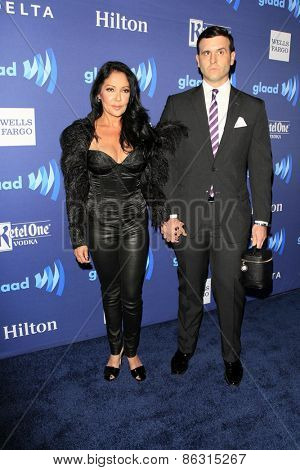 LOS ANGELES - MAR 21:  Apollonia Kotero at the 26th Annual GLAAD Media Awards at the Beverly Hilton Hotel on March 21, 2015 in Beverly Hills, CA