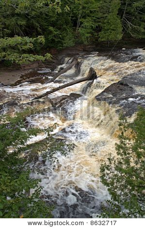 Presque Isle fiume, Michigan, USA
