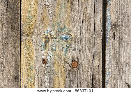 Texture On Old Wooden Door