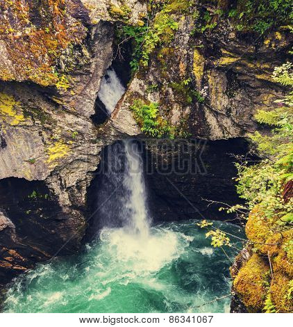 waterfall in Norway
