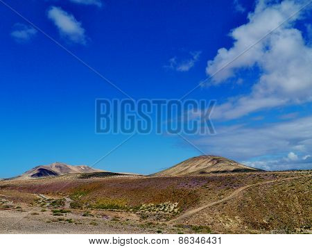 The white dunes of Costa Calma