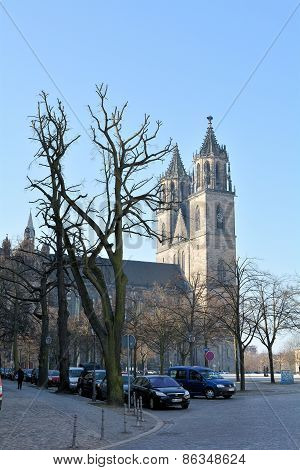 the Magdeburg Cathedral