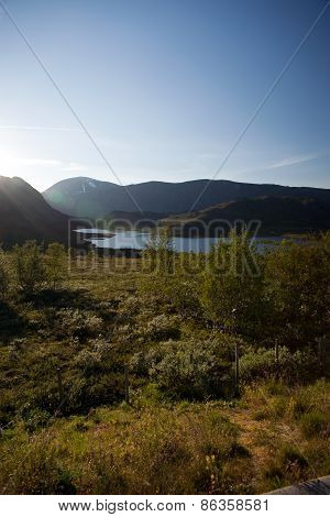 Mountain Plateau Valdresflye, Jotunheimen, Norway