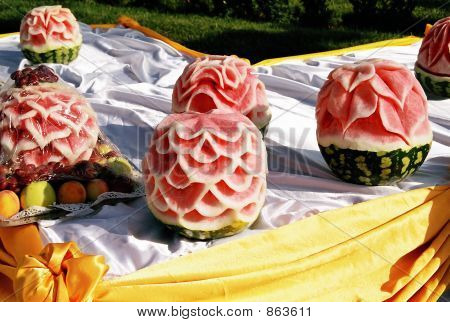 Decorazione di anguria