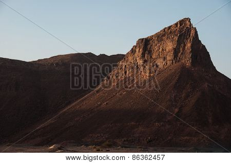 Rock Formations Near Al-ula In The Deserts Of Saudi Arabia