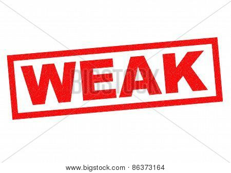 Weak Rubber Stamp