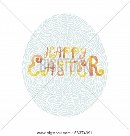 Happy easter egg