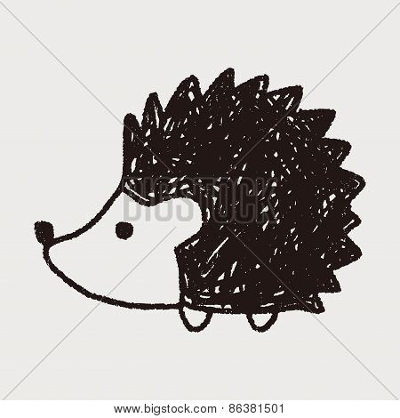 Doodle Hedgehog