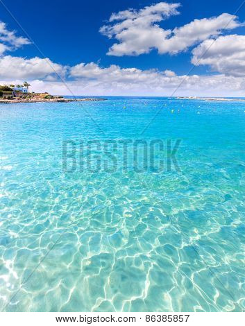 Mallorca Marques beach Es Trenc Estany Estanque beach in Balearic islands