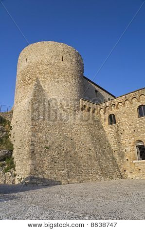 Ducal Palace. Bovino. Foggia. Apulien.