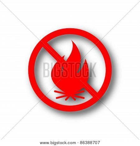 Fire Forbidden Icon