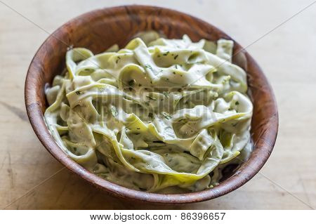 Spinach Fetuccine Alfredo