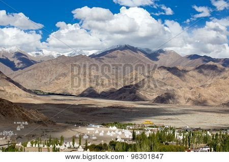 View From Shey Palace, Ladakh, India