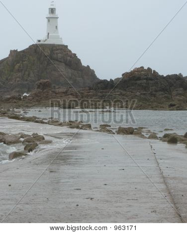 คอสเวย์เพื่อลา Corbiere ประภาคาร 