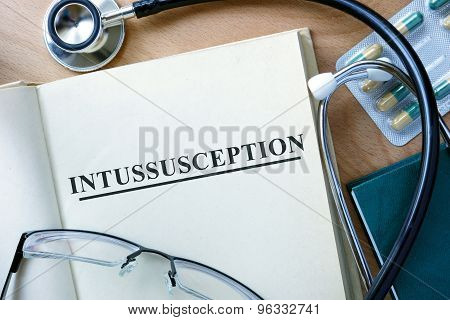Intussusception concept.