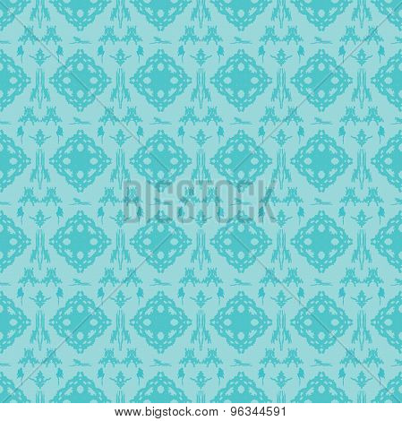 Beautiful Lightseagreen And Blue Abstract Background.