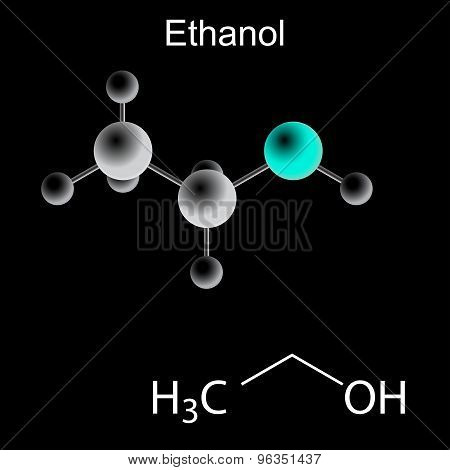 Ethanol Molecule