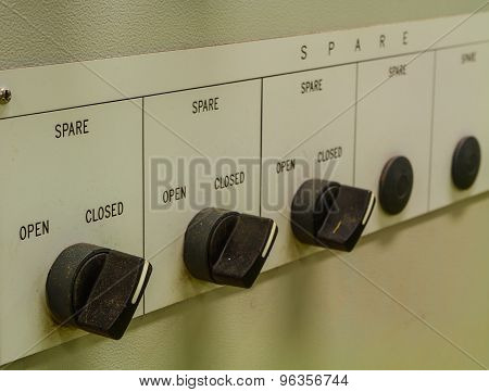 Switch To Open Or Close.