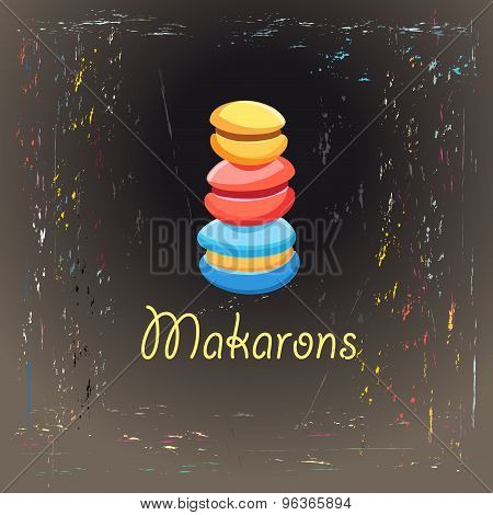 Colorful Cakes Makarons