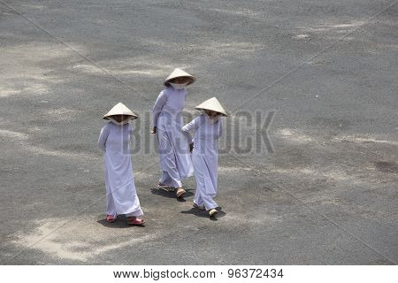 Caodai Temple Near Ho Chi Minh City, Vietnam