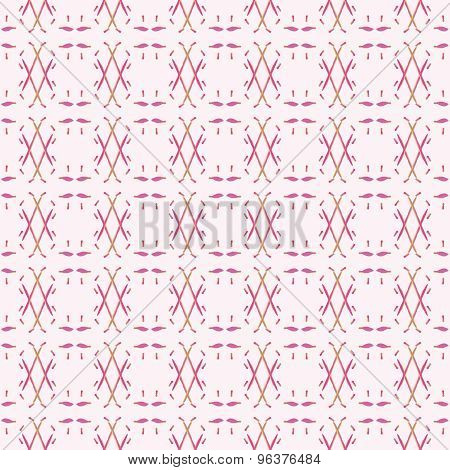 Seamless pattern with abstract mediumvioletred elements.