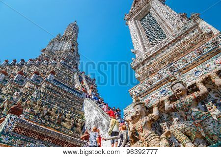 Wat Arun - Temple of Dawn in Bangkok