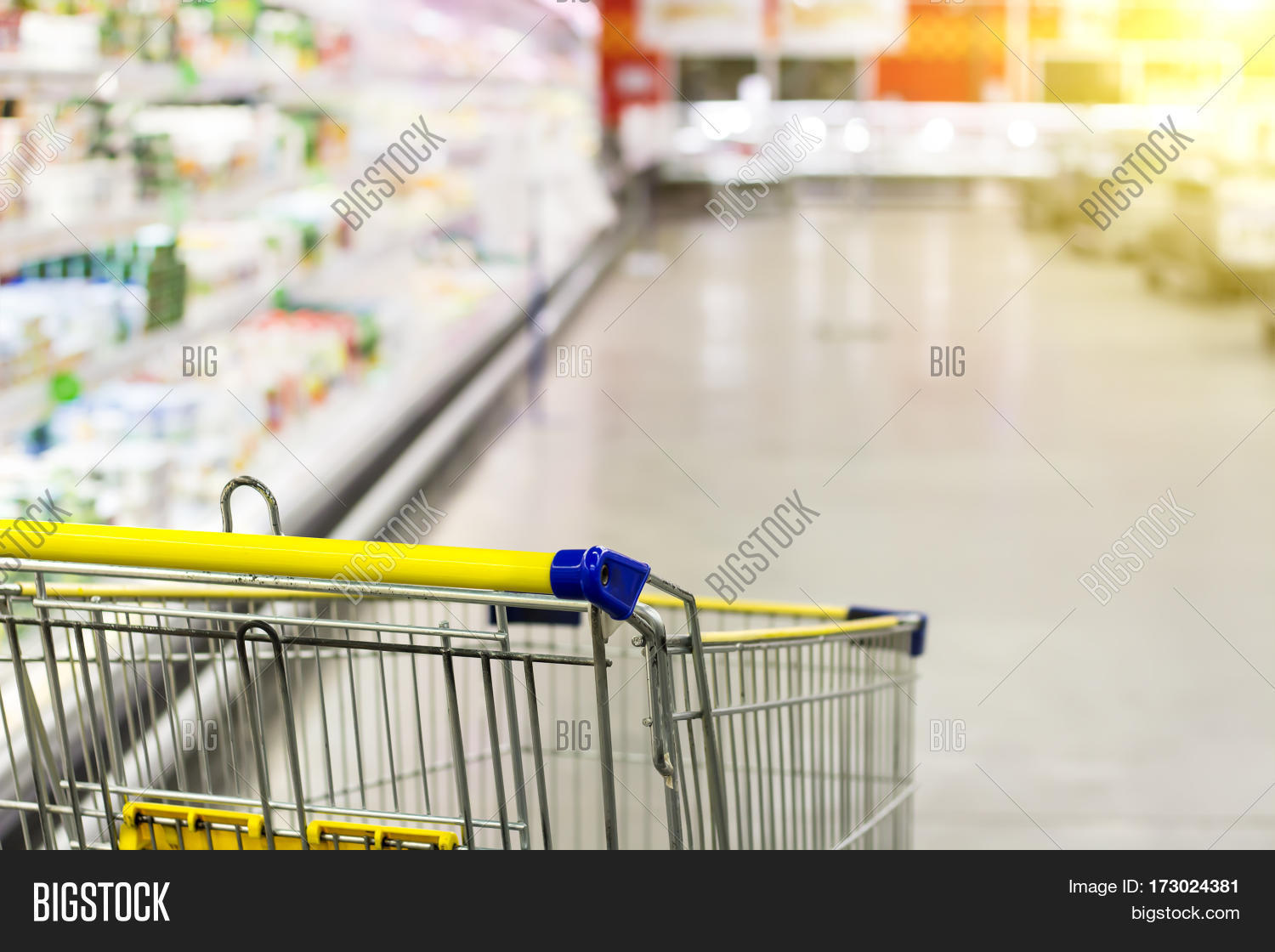 Cart Grocery Store. Image & Photo (Free Trial) Bigstock