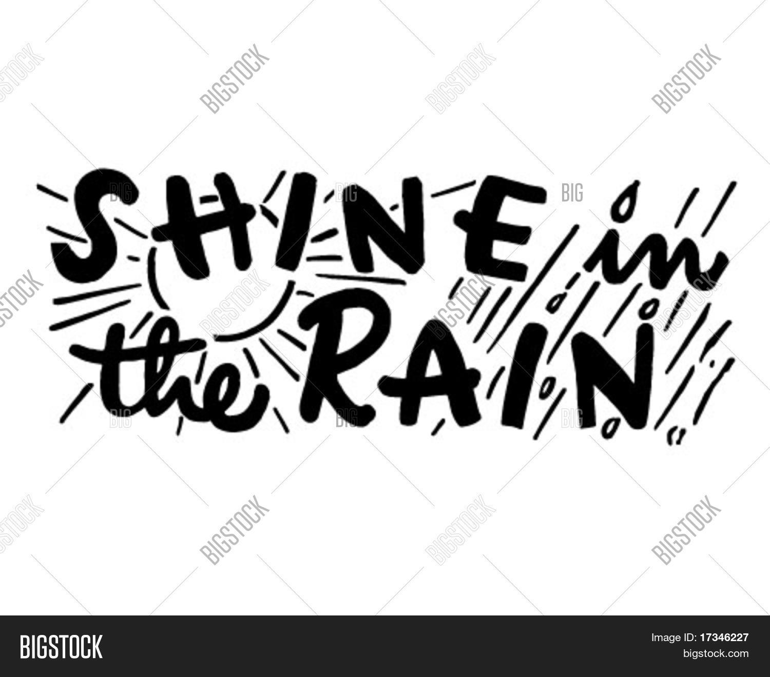 Shine Rain - Ad Vector & Photo (Free Trial) | Bigstock