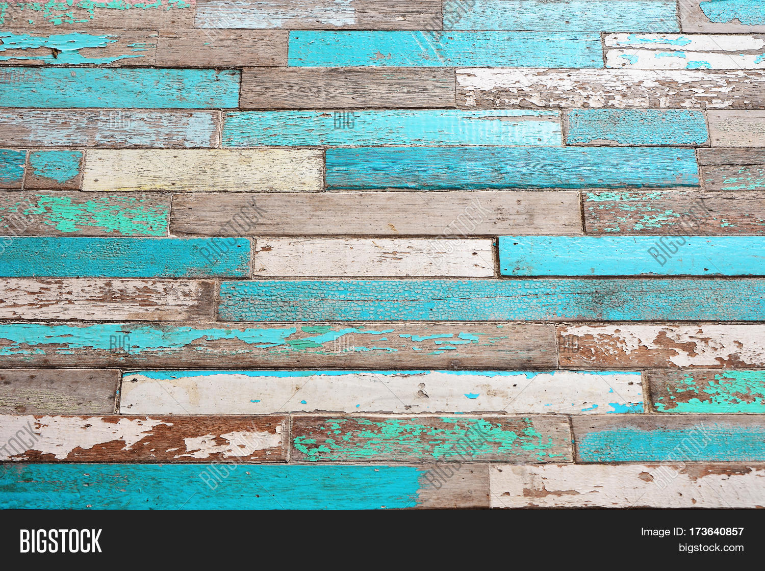Old Wood Texture Background Vintage With Blue Green Color Peeling Paint Old Wood Texture Background Vintage With Blue Green Color Peeling Paint