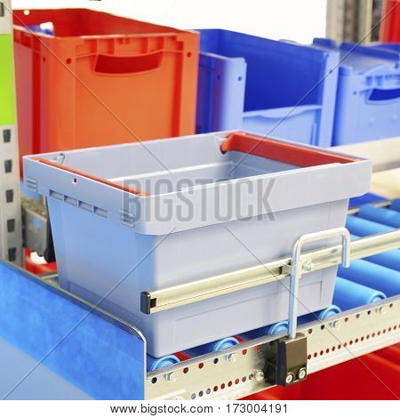 The image of a warehouse equipment