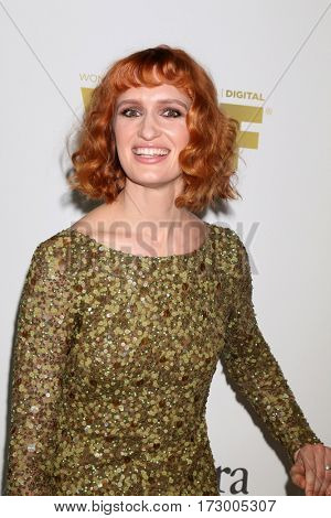 LOS ANGELES - JUN 15:  Breeda Wool at the Women In Film 2016 Crystal and Lucy Awards at the Beverly Hilton Hotel on June 15, 2016 in Beverly Hills, CA
