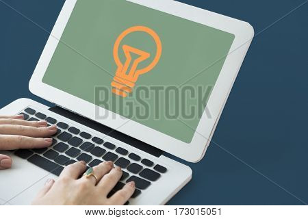 Lightbulb Idea Creativity Graphic Symbol Icon