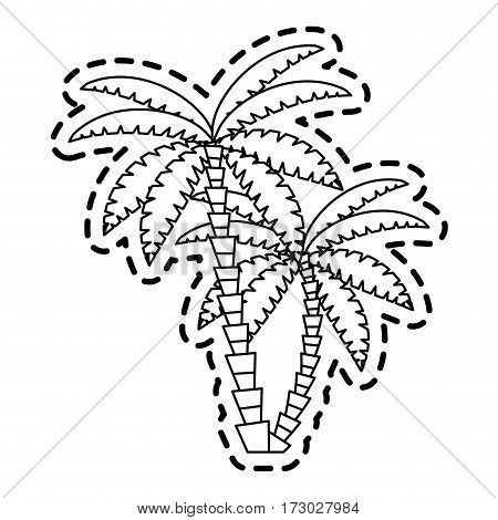 palm tree icon image vector illustration design