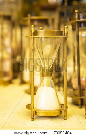 Brass Hourglass  Display