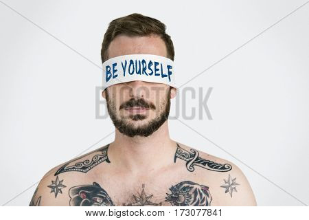 Yourself overlay word young people