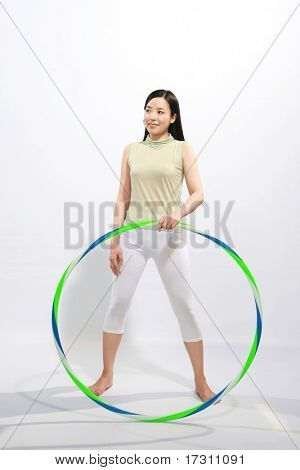若い女性の健康的な生活