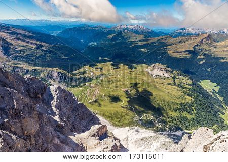 Via Ferrata Colver Lugli - Martino San Di Castrozza Dolomites Italy