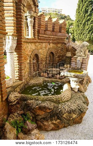 Colomares Castle, Benalmadena, Andalusia, Spain