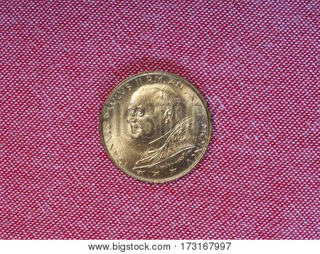 Pope John Paul Ii Liras Coin